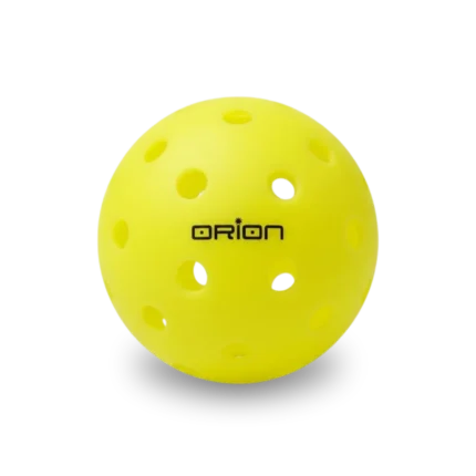 Bola oficial Orion de pickleball, amarela