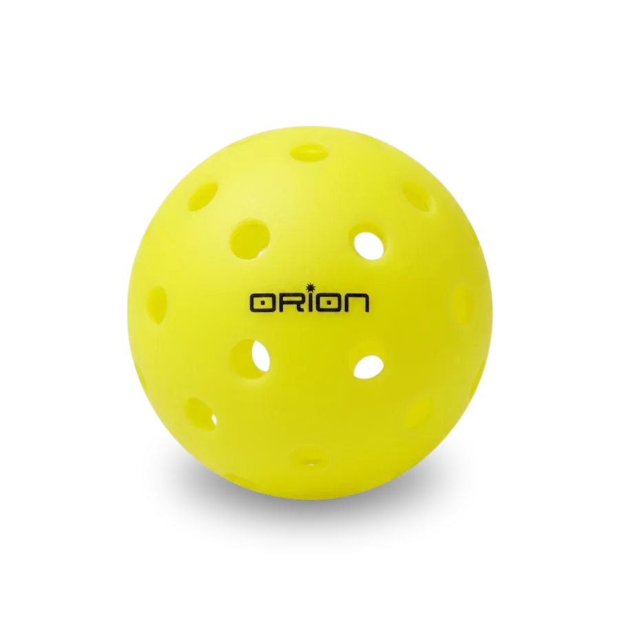 Bola oficial Orion de pickleball, amarela